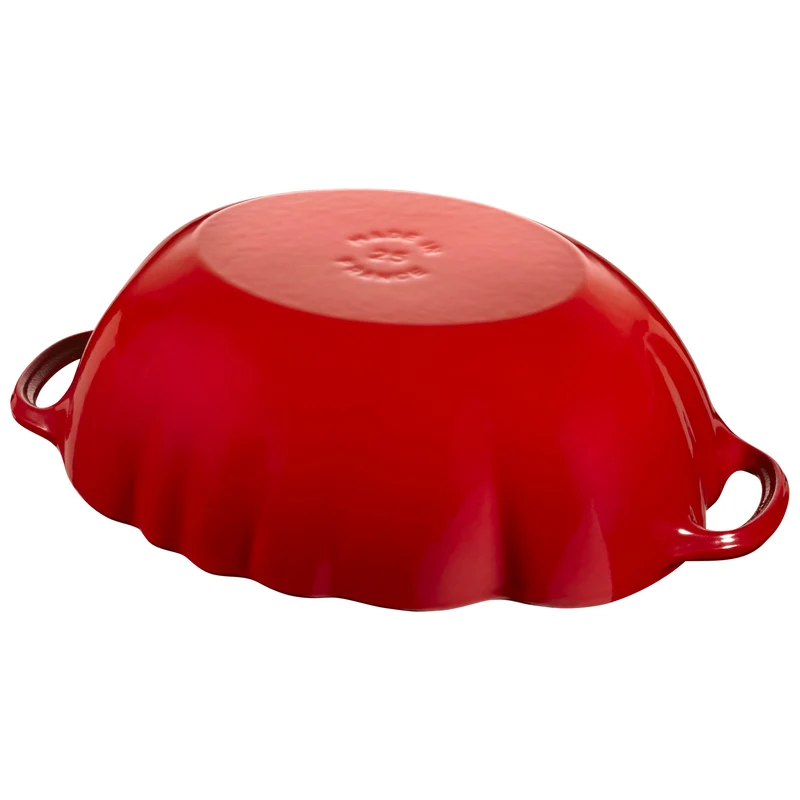 STAUB Gusseisen-Bräter Tomate Ø25cm / 3L 'La Cocotte'