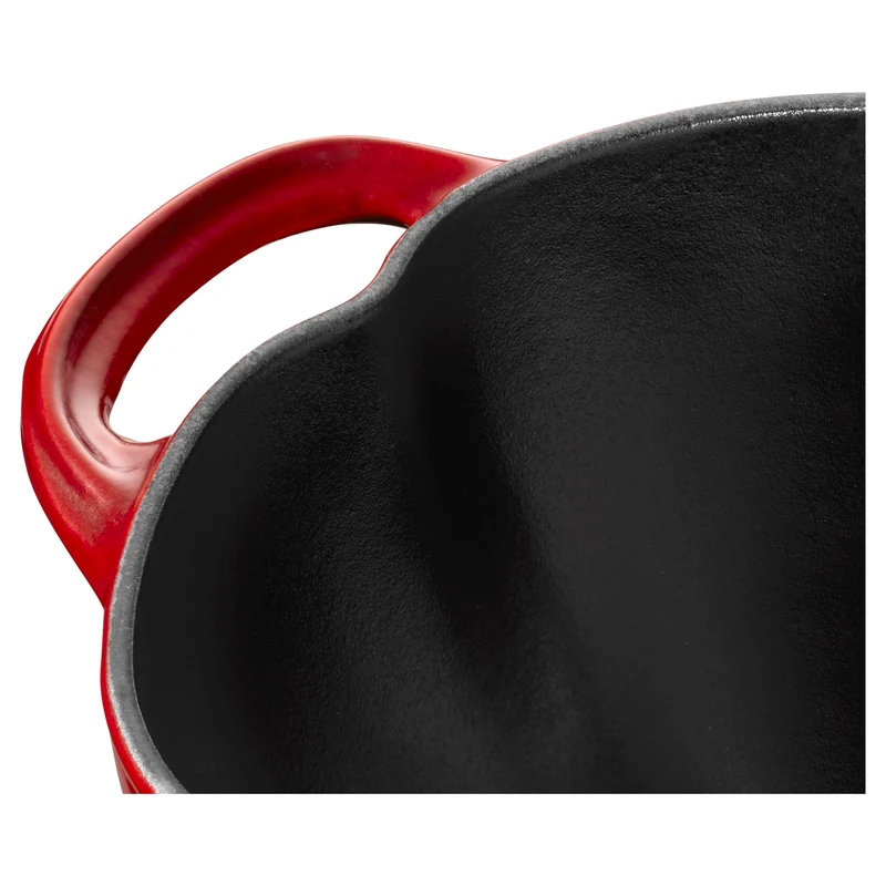 STAUB Gusseisen-Bräter Tomate Ø25cm / 3L 'La Cocotte'