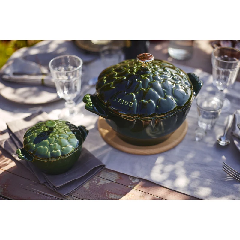 STAUB Gusseisen-Bräter Artischocke Ø22cm / 3L 'La Cocotte'