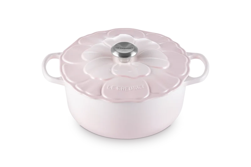 Le Creuset Bräter Signature Ø26cm / 5,3L „Shell Pink Blossom“