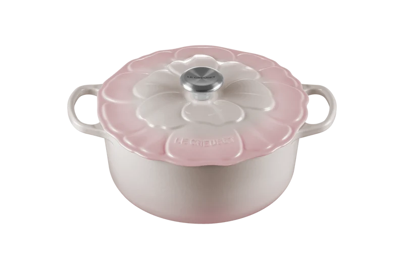 Le Creuset Bräter Signature Ø26cm / 5,3L „Shell Pink Blossom“