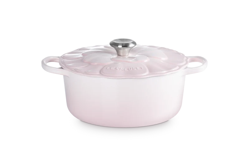 Le Creuset Bräter Signature Ø26cm / 5,3L „Shell Pink Blossom“