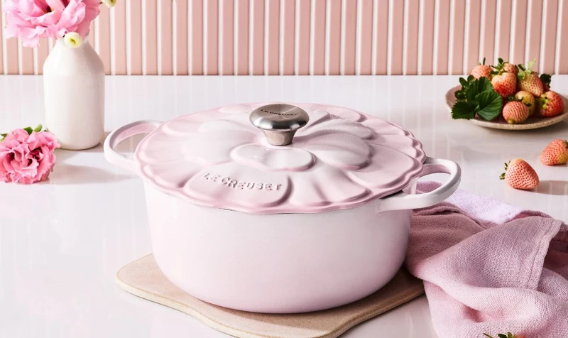 Le Creuset Bräter Signature Ø26cm / 5,3L „Shell Pink Blossom“