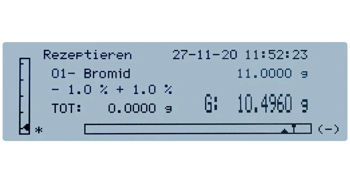 Präzisionswaage PLS 4200-2F (4200 g / d=0,01 g)
