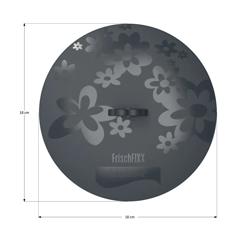 FrischFIXX 18cm anthrazit Silikondeckel