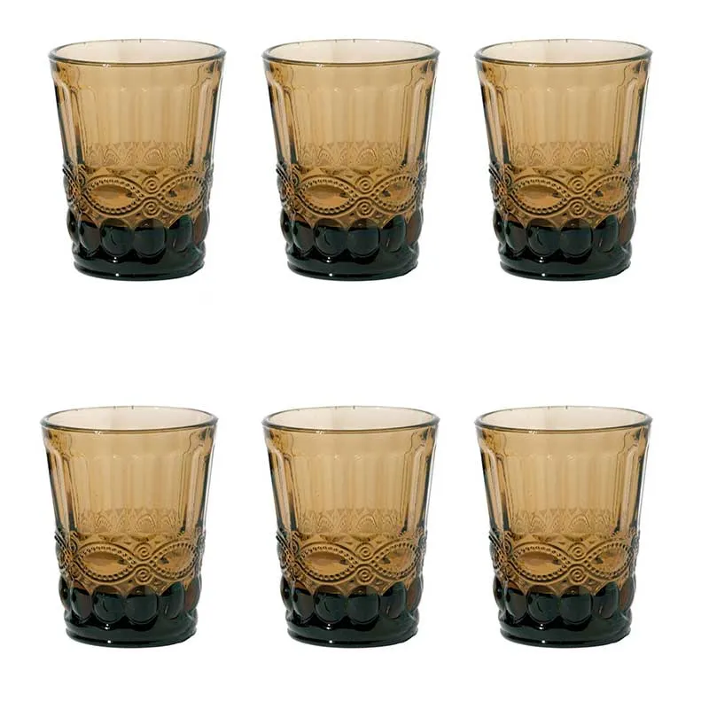Tognana set 6 Bicchieri Solange Tè 230cc