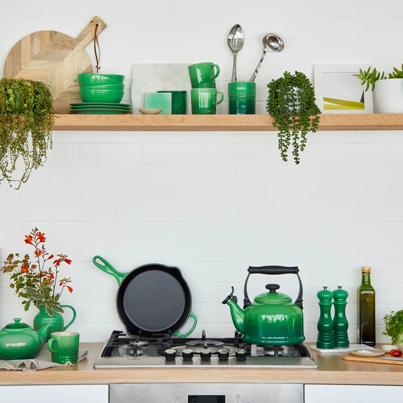 Le Creuset Flötenkessel 2,1L Tradition 'Bamboo'