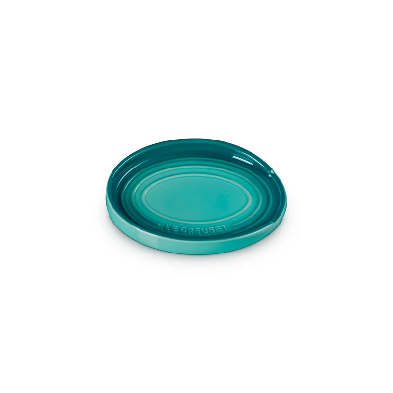 Le Creuset Löffelablage Oval „Bleu Riviera“