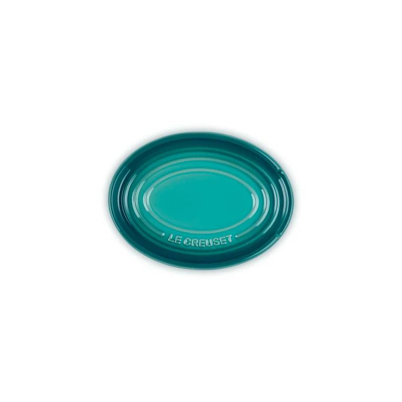Le Creuset Löffelablage Oval „Bleu Riviera“
