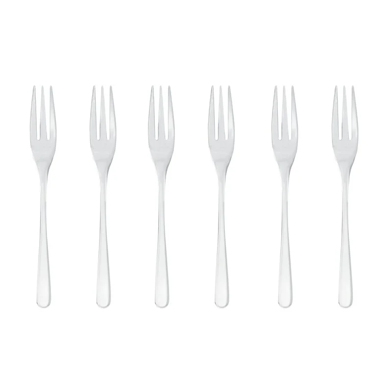 Sambonet Set 6 forchettine dolce Taste confezione regalo acciaio inox
