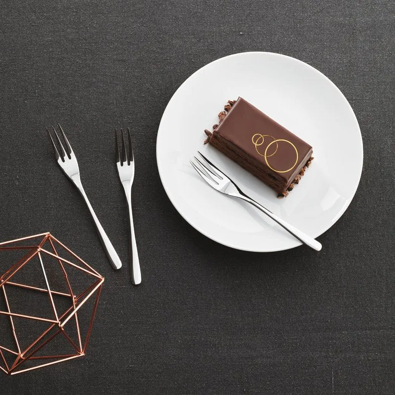 Sambonet Set 6 forchettine dolce Taste confezione regalo acciaio inox