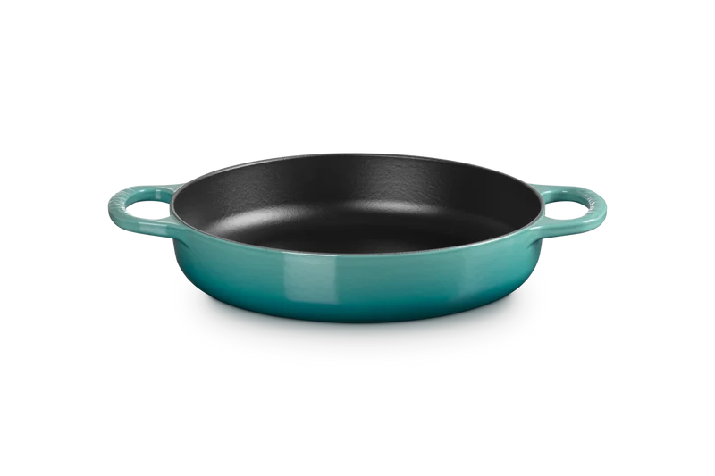 Le Creuset Schmorpfanne mit zwei Griffen 'Bleu Riviera' Ø28cm / 3,2L