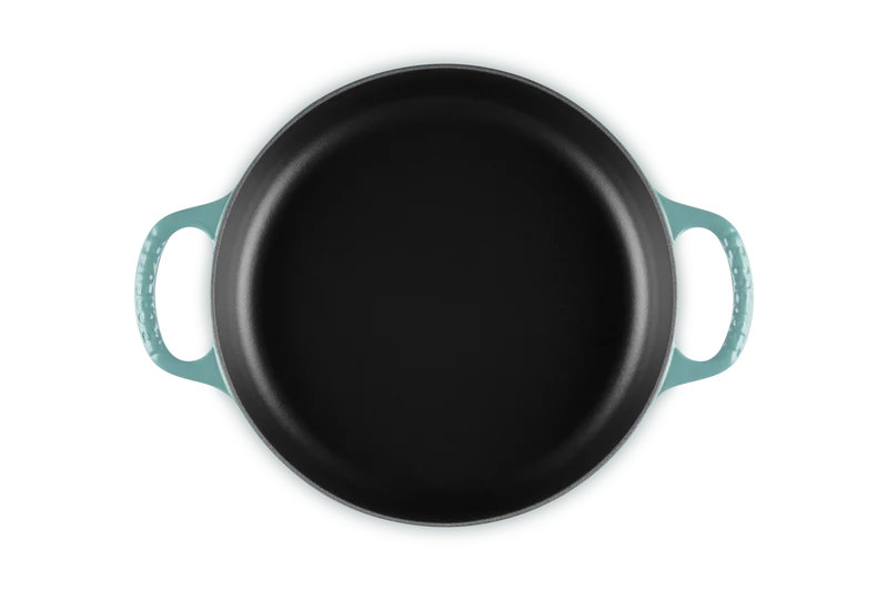 Le Creuset Schmorpfanne mit zwei Griffen 'Bleu Riviera' Ø28cm / 3,2L