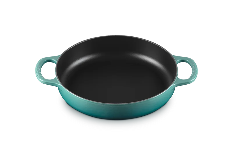 Le Creuset Schmorpfanne mit zwei Griffen 'Bleu Riviera' Ø28cm / 3,2L