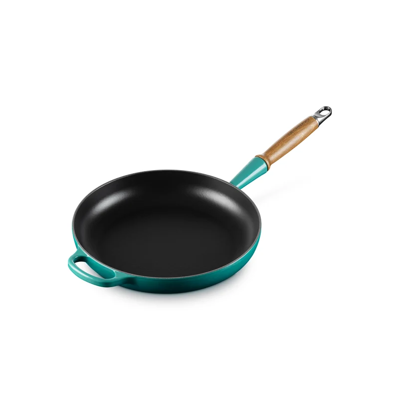 Le Creuset Signature 'Bleu Riviera' Bratpfanne Ø28cm