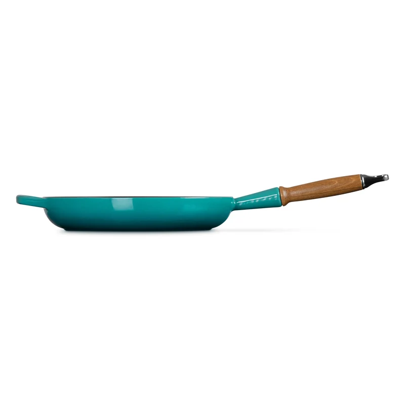 Le Creuset Signature 'Bleu Riviera' Bratpfanne Ø28cm