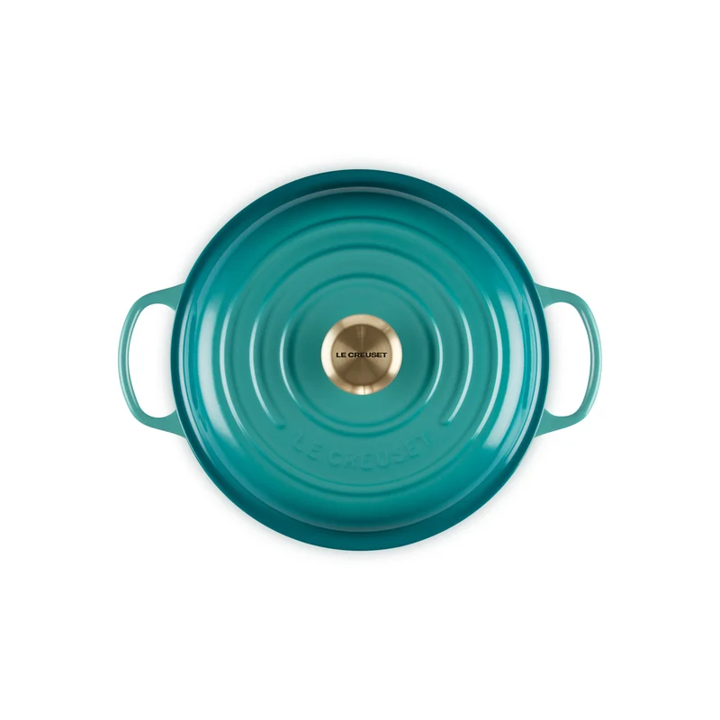 Le Creuset Campagnard Signature „Bleu Riviera“