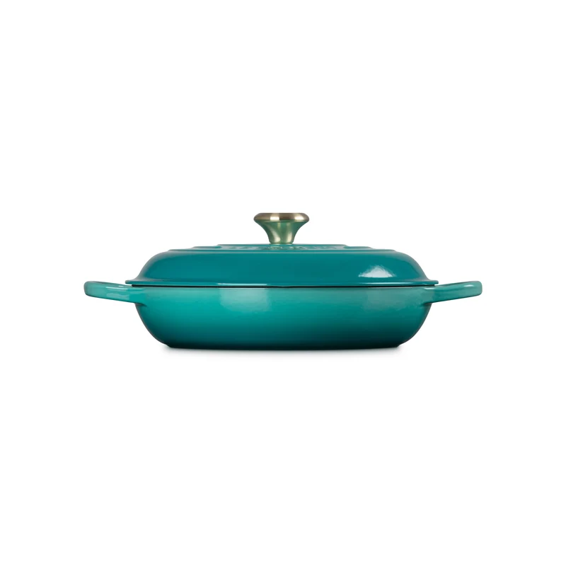Le Creuset Campagnard Signature „Bleu Riviera“