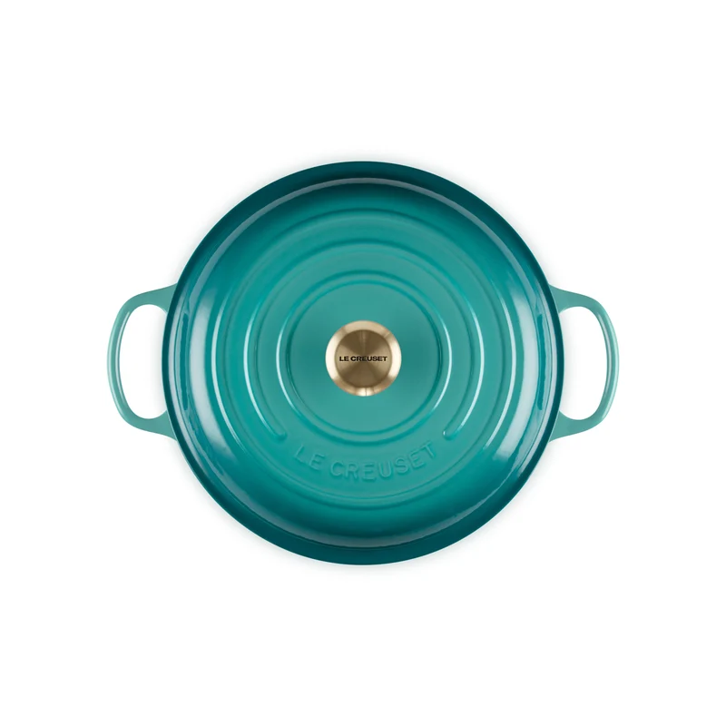 Le Creuset Campagnard Signature „Bleu Riviera“