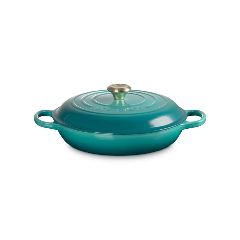 Le Creuset Campagnard Signature „Bleu Riviera“