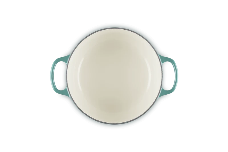 Le Creuset Signature Braadpan 'Bleu Riviera'