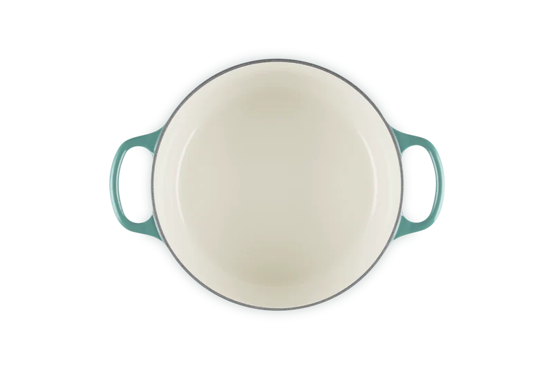 Le Creuset Signature Braadpan 'Bleu Riviera'