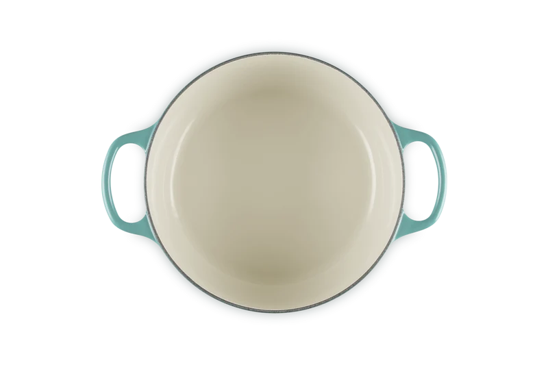Le Creuset Signature Braadpan 'Bleu Riviera'