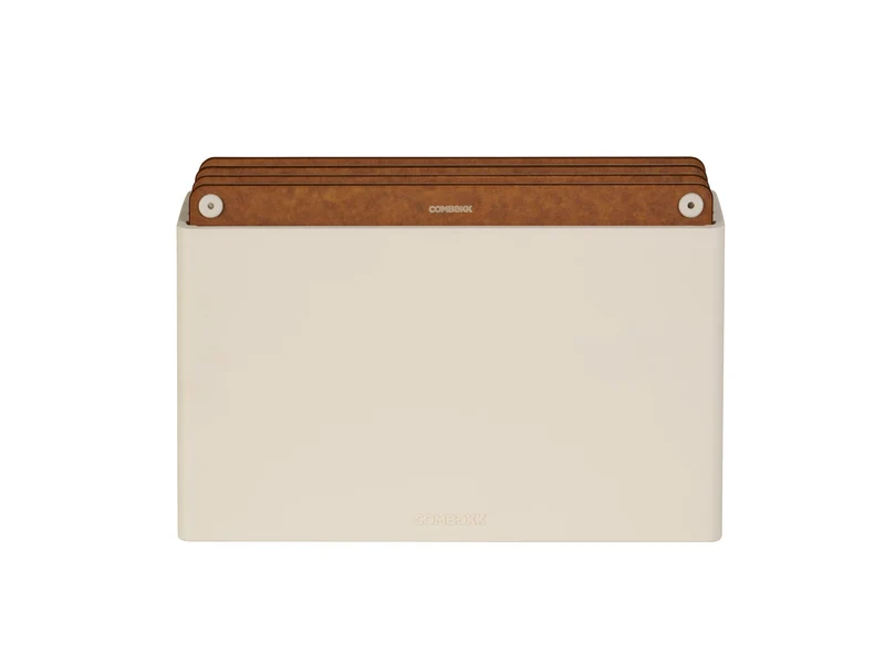 Combekk Schneidebrett-Set 4-teilig 20x30cm 'Sand'