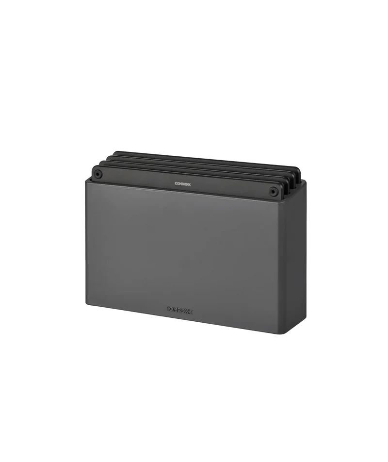Combekk Schneidebrett-Set 4-teilig 20x30cm „Schwarz“