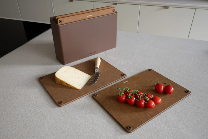 Combekk Schneidebrett-Set 4-teilig 20x30cm „Braun“