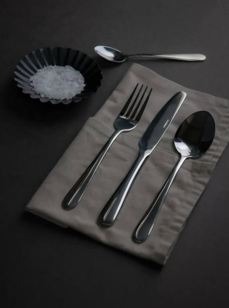 Combekk Besteckset 24-teilig Recycelter Edelstahl 'Birch'
