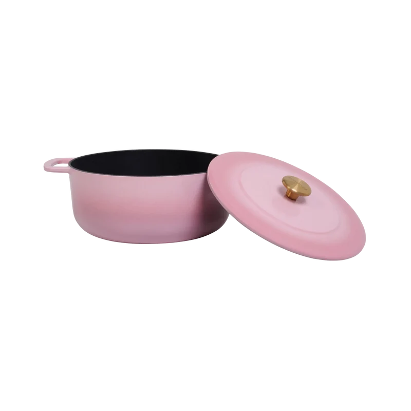 Combekk Emaillierter Gusseisenbräter „Rosa“