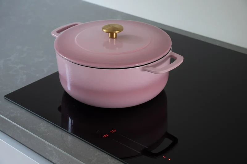Combekk Emaillierter Gusseisenbräter „Rosa“