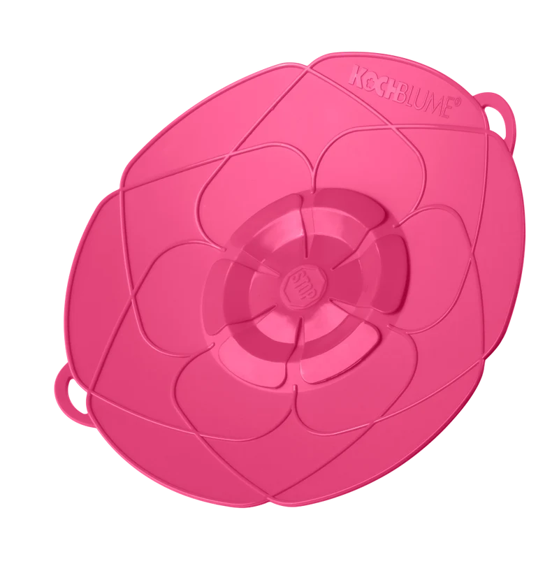 Kochblume L pink Überkochschutz