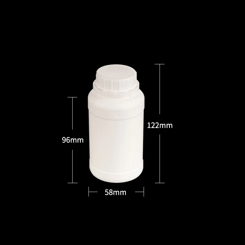 Enghalsflaschen, Kunststoff HDPE, Fassungsvermögen 100 ml bis 1.000 ml