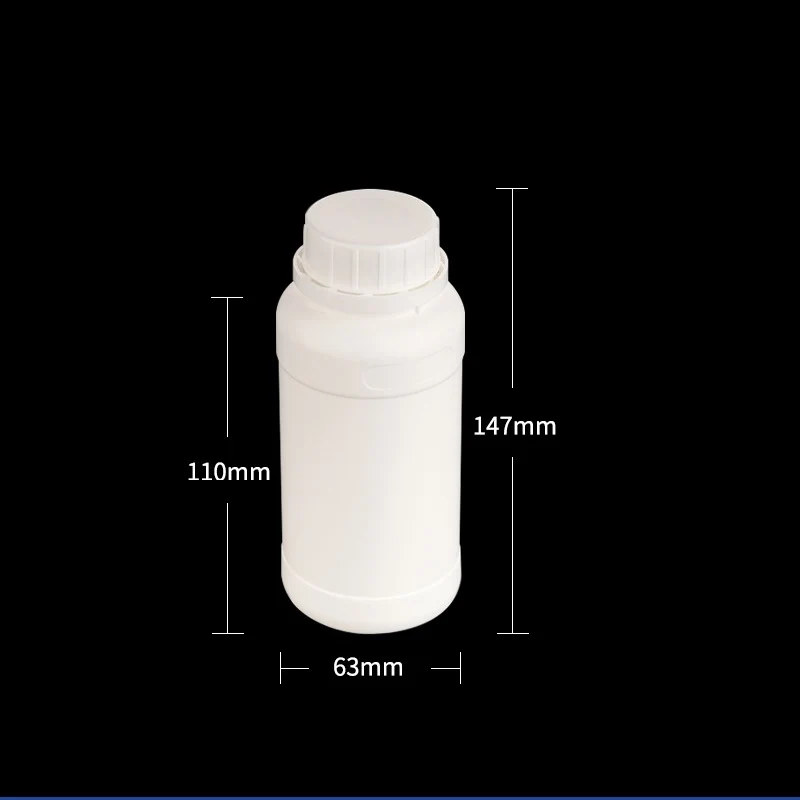 Enghalsflaschen, Kunststoff HDPE, Fassungsvermögen 100 ml bis 1.000 ml
