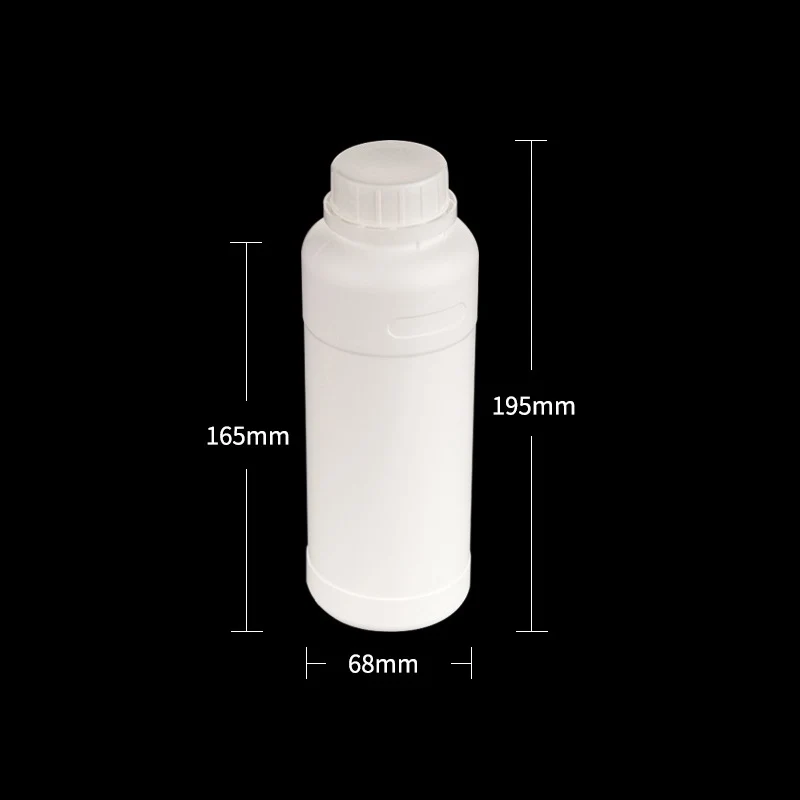 Enghalsflaschen, Kunststoff HDPE, Fassungsvermögen 100 ml bis 1.000 ml