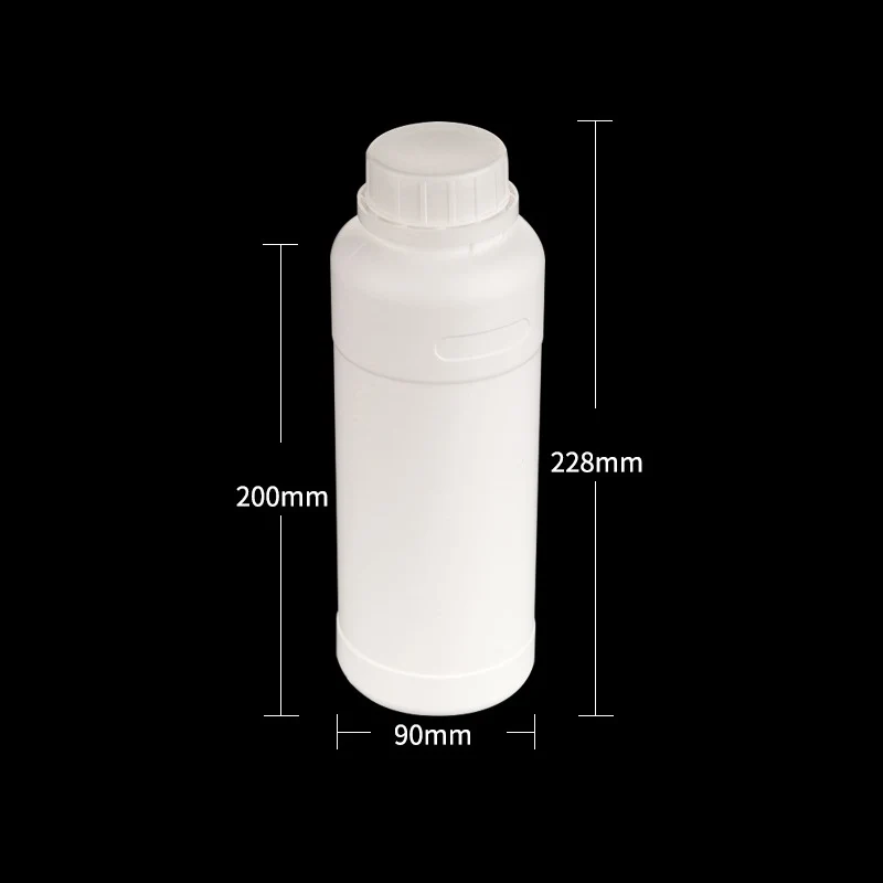 Enghalsflaschen, Kunststoff HDPE, Fassungsvermögen 100 ml bis 1.000 ml