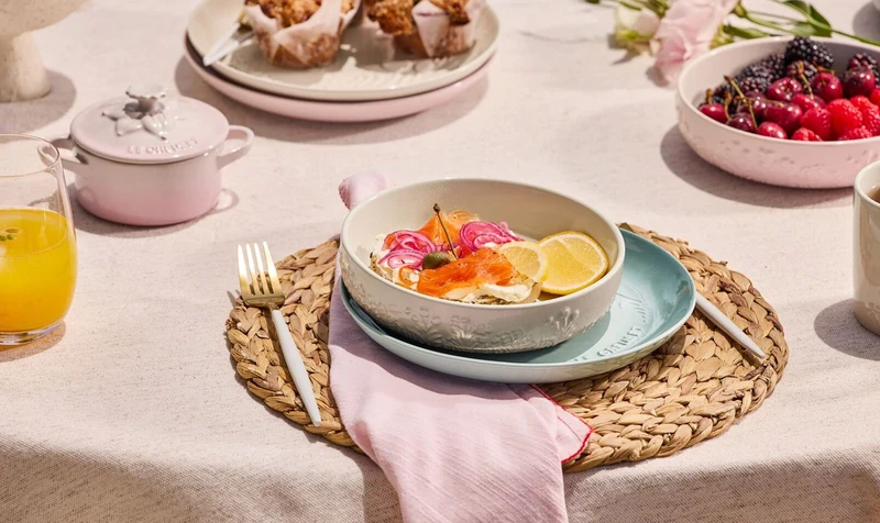 Le Creuset Jardin Servierschüssel Ø26cm / 3,6L 'Muschelrosa'
