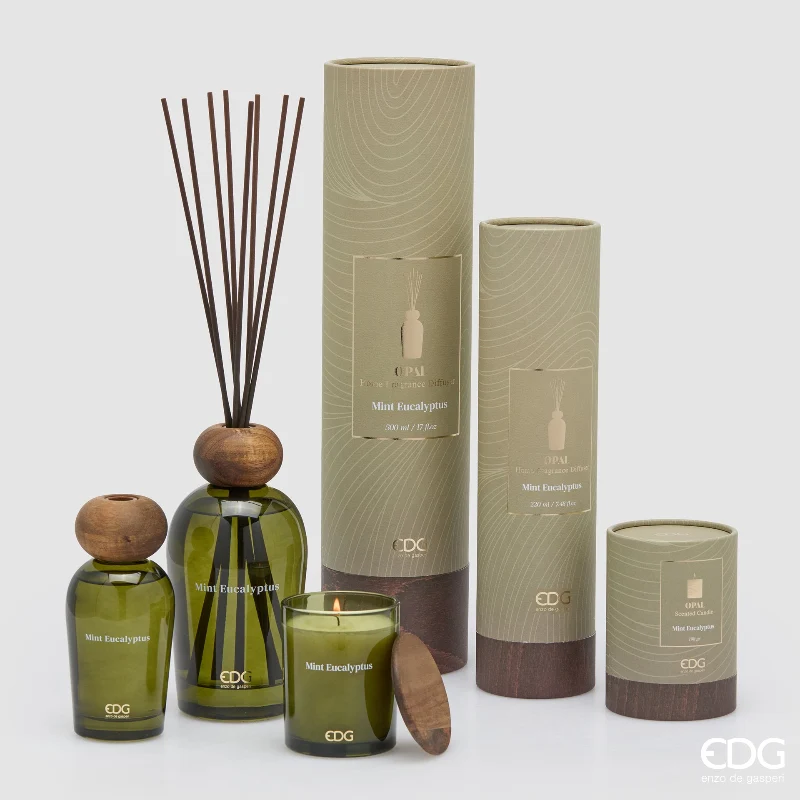 EDG Enzo De Gasperi Profumatore per Ambienti Opal 500ml Mint Eucalyptus