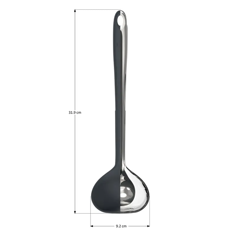 Schöpfkelle L taupe 32 cm