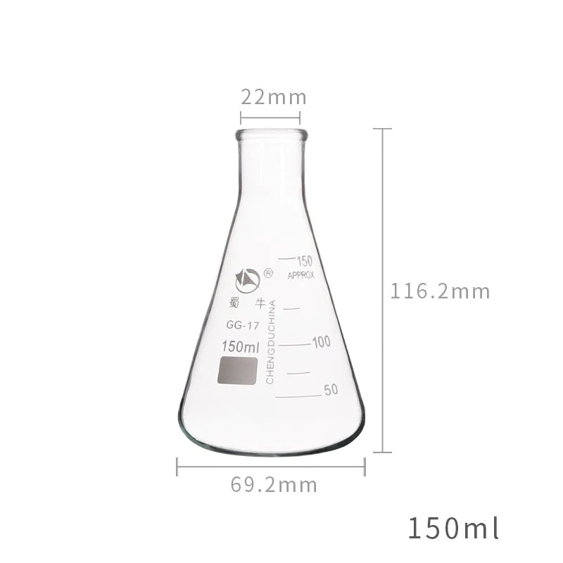 Erlenmeyerkolben, Enghals, 25 ml bis 10.000 ml