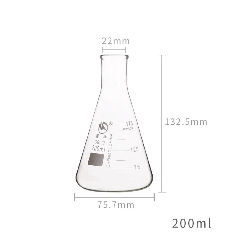 Erlenmeyerkolben, Enghals, 25 ml bis 10.000 ml