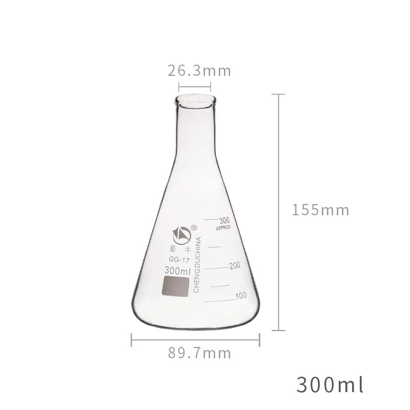 Erlenmeyerkolben, Enghals, 25 ml bis 10.000 ml