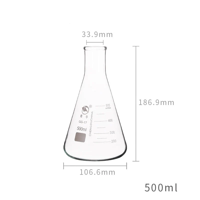 Erlenmeyerkolben, Enghals, 25 ml bis 10.000 ml