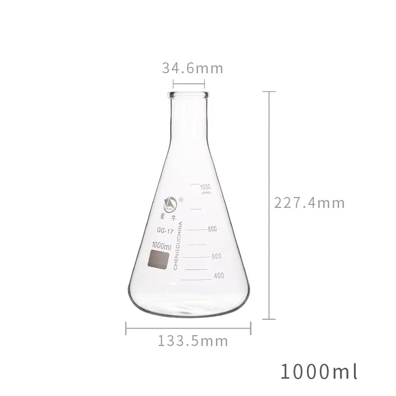 Erlenmeyerkolben, Enghals, 25 ml bis 10.000 ml