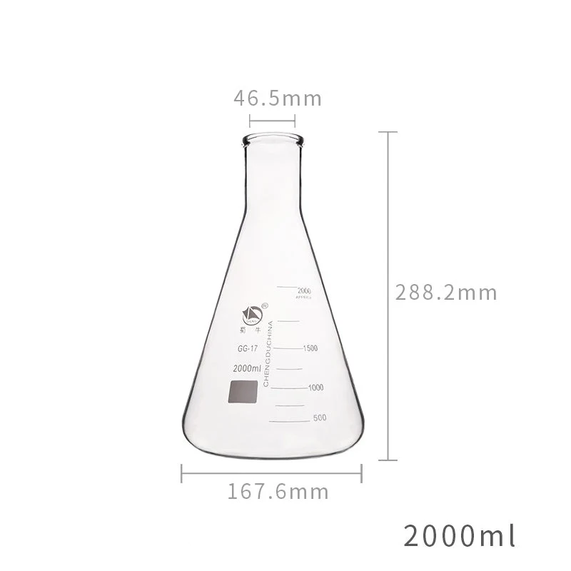 Erlenmeyerkolben, Enghals, 25 ml bis 10.000 ml
