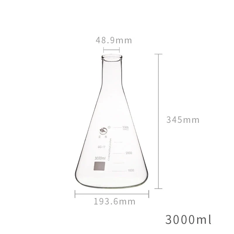 Erlenmeyerkolben, Enghals, 25 ml bis 10.000 ml