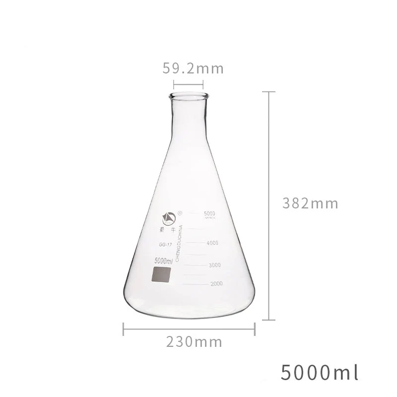 Erlenmeyerkolben, Enghals, 25 ml bis 10.000 ml