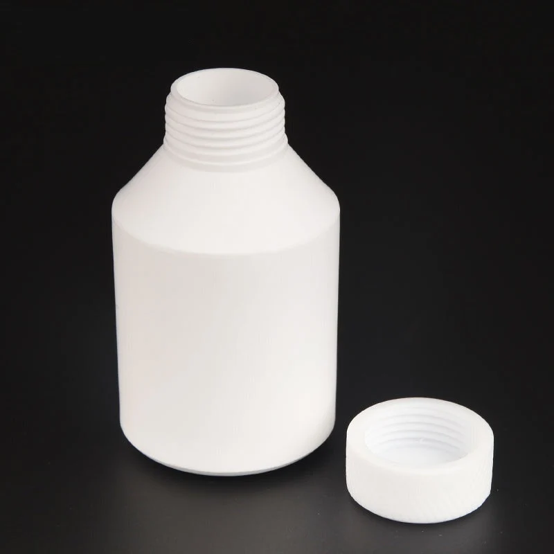 PTFE Gewindeflasche, Enghals, Kapazität 50 ml bis 5.000 ml